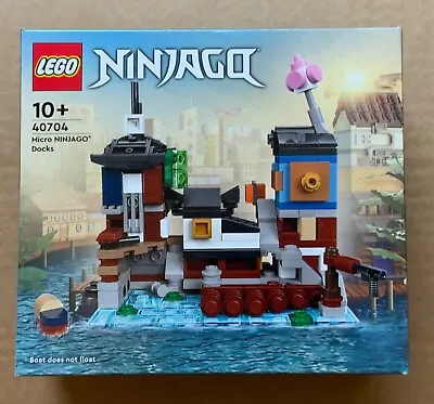 Buy Genuine Lego Micro Ninjago Docks Set (New - Sealed - 40704) • 34.99£