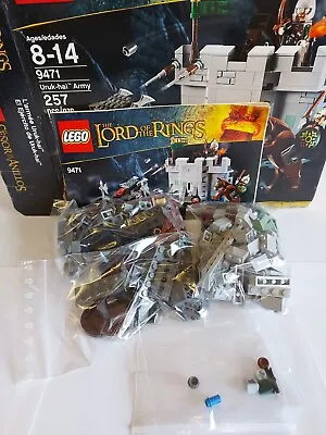 Buy Lego 9471 Lord Of The Rings Uruk-hai Complete Build Only + Box + Instructions • 50£