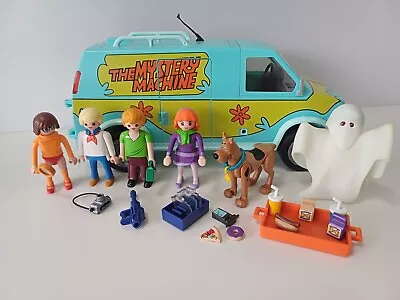 Buy Playmobil Scooby Doo Van Mystery Machine 70286 Plus Scooby, Shaggy & Ghost 70287 • 19.99£
