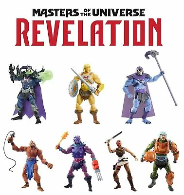 Buy Masters Of The Universe Revelation He-Man Skeletor Beast Man Spikor MOTU New • 14.99£