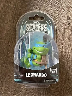 Buy Neca Scalers Teenage Mutant Ninja Turtles Leonardo Figure TMNT New • 3£