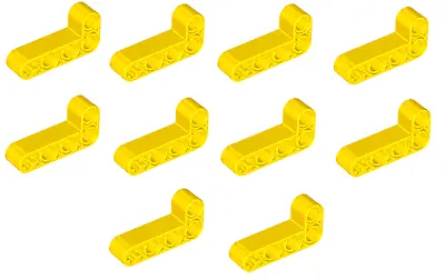 Buy LEGO Technic 10 Yellow Lift Arms Thick L-Shape 2x4 Studs 32140 4141628  • 3.41£