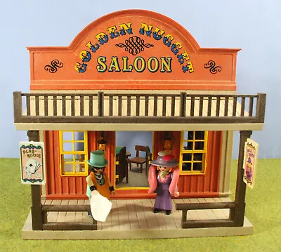 Buy Playmobil Golden Nugget Saloon Complete Set 3787 Western Bar Molly Brown • 60£
