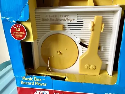Buy Fisher Price Classic Record Player Music Box Toy / 1 Record Missing • 26.99£
