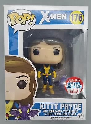 Buy Funko POP #176 Kitty Pryde (Lockheed) Marvel X-Men 2016 Con Exc - Inc Protector • 29.99£