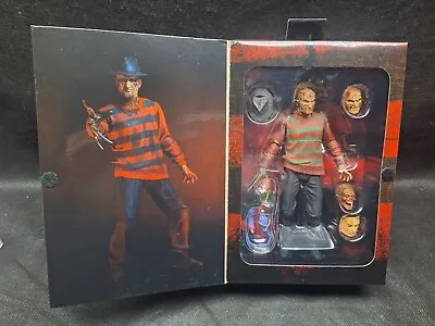 Buy NECA Freddy Krueger A Nightmare On Elm Street 7  Horror Action Figure Ultimate • 45£