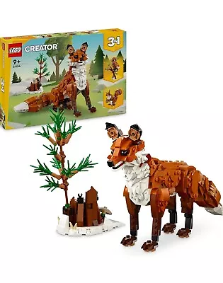 Buy LEGO CREATOR: Forest Animals: Red Fox (31154) - 3in1 - Brand New And Sealed • 42.98£
