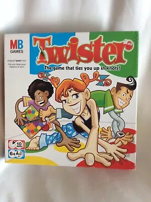 Buy Twister 2004 Board Game  By MB Games Hasbro Fun Family Strategy Game -compleat. • 5£