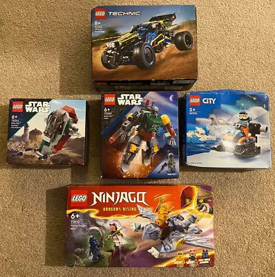 Buy Lego Star Wars City Ninjago Technic Sets - Brand New • 5.50£