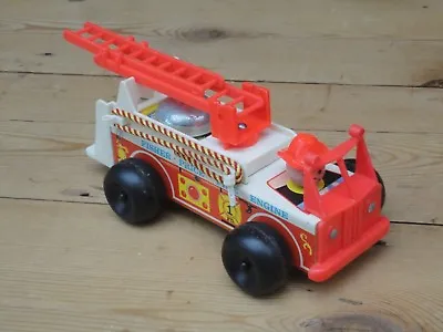 Buy Vintage Fisher Price 720 Fire Engine 1968 Childrens Toy E2 • 15£