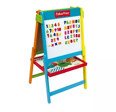 Buy Fisher-Price Fisher Price Double Sided Easel With Accessories By Nixy Children • 64.99£