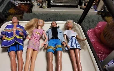 Buy The Last Of My Barbie And Ken Dollls - 2 X Barbies And 2 X Kens Great Condition • 11£
