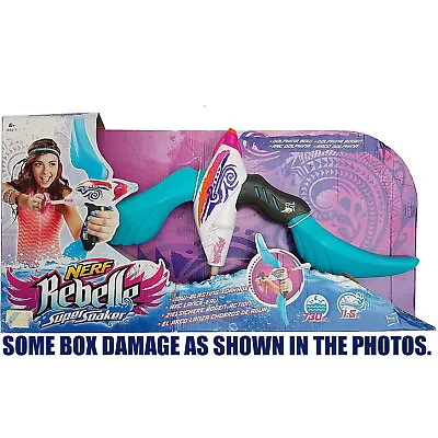 Buy Nerf Rebelle Super Soaker Dolphina Bow Water Pistol Hasbro Age 6+ DAMAGED BOX • 20.99£