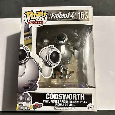 Buy Codsworth, (Vault Boy) #163 Pop Vinyl Fallout 4 Good Condition, New In Box, • 59.99£