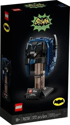 Buy LEGO 76238 Batman Classic TV Series Batman Cowl Helmet New Worldwide Sipping • 59.95£