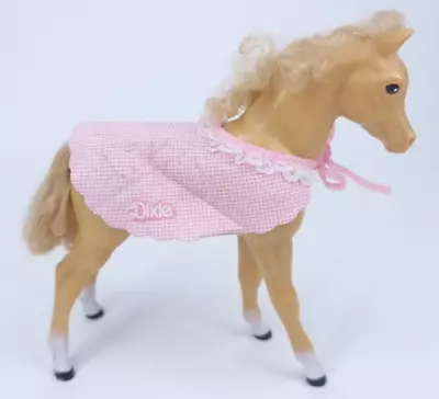 Buy Dixie Baby Palomino Barbie Dream Horse Vintage With Blanket 1980s Vintage • 17.99£