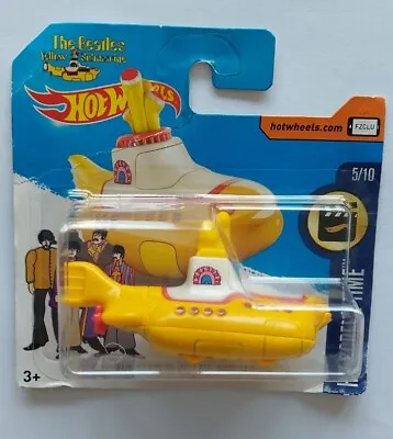 Buy Collectable Hot Wheels The Beatles Yellow Submarine HW Screen Time New L@@K • 34.50£