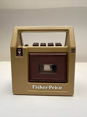 Buy Vintage Fisher Price Portable Cassette Player Recorder • 32£