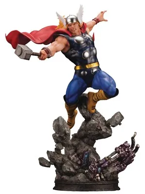 Buy Kotobukiya Marvel Universe Thor Avengers Fine Art Statue • 335.21£