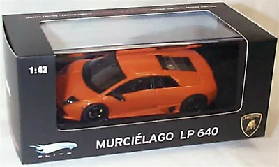 Buy Lamborghini Murcielago LP640 Orange 1-43 Scale Ltd Edition Elite Model P4884 • 27.99£