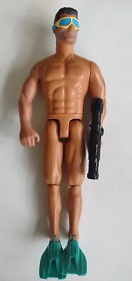 Buy Vintage Hasbro Action Man Scuba Diver Swimmer Toy Doll 2000 With Flippers Gun  • 8.99£