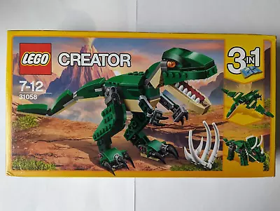 Buy LEGO 31058 Creator Mighty Dinosaurs Toy, 3 In 1 Model, T. Rex, Triceratops • 6£