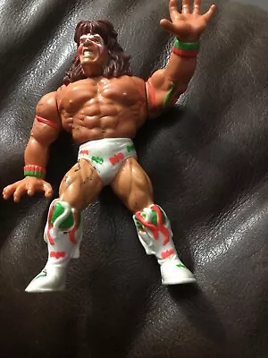 Buy The Ultimate Warrior Action Figure Wrestling WWF WWE Hasbro Vintage 1991 • 14.99£