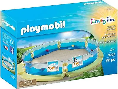 Buy Playmobil 9063 Family Fun Aquarium Kids Toy Playset • 10.99£