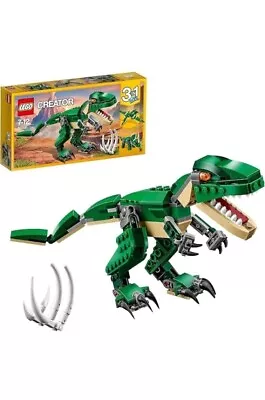 Buy LEGO 31058 Creator Mighty Dinosaurs Toy, 3 In 1 Model, T. Rex, Triceratops • 8.50£