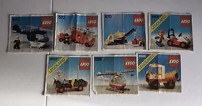 Buy Lego Vintage Town Vehicle Instructions 6628 672 6609 626 645 670 6627 • 2.99£