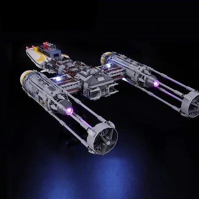 Buy Led Lighting Kit Compatible For Lego 75181, Light Set For Star Wars Y-Wing Starf • 14.99£