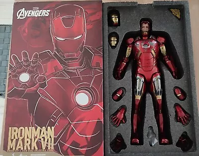 Buy Hot Toys MMS500 Iron Man MKVII 7 Marvel Avengers MCU Diecast 1/6 Figure • 250£