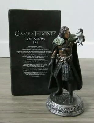 Buy Hbo Eaglemoss Game Of Thrones Jon Snow 1:01 Acm 7590 Figure Figurine New Boxed • 9.99£