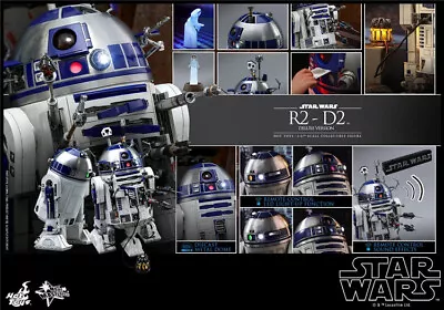 Buy New Hot Toys Mms511 1/6 Star Wars R2-D2 Deluxe Version Figure In Stock • 353£