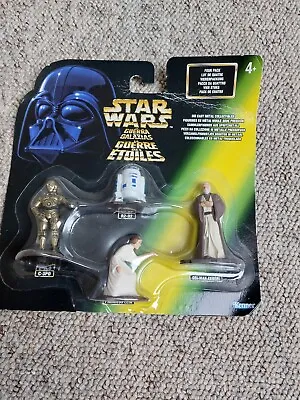 Buy Vintage Star Wars - Power Of The Force - 4 Pack Die Cast Figures - R2d2 Kenobi • 8£