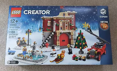 Buy Lego Set 10263 - Creator Expert Winter Village Fire Station. New - Retired Set • 109£