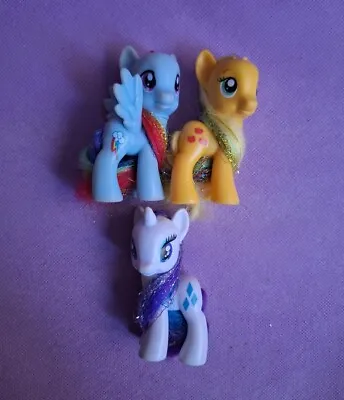 Buy My Little Pony G4 Rainbow Power Bundle X3. Rainbow Dash. Rarity & Applejack • 10£