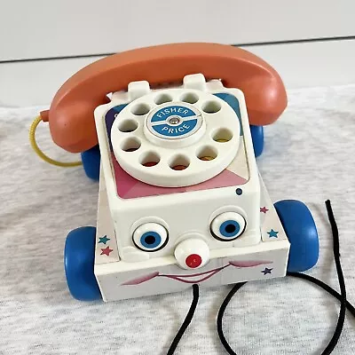 Buy Fisher Price Pull Along Chatter Telephone Toy Mattel 2009 • 5.95£