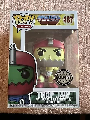 Buy Trap Jaw Funko Pop Vinyl Figure #487 Masters Of The Universe He-Man Exclusive • 18.95£