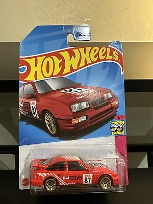 Buy Hot Wheels '87 Ford Sierra Cosworth Red #87 2/250 • 3.75£