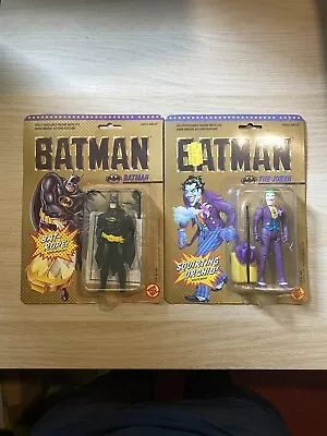 Buy Toybiz 1989 Batman And Joker Action Figures Set NEW Vintage Rare • 120£
