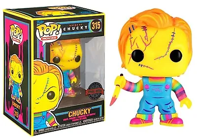 Buy Funko Pop! Movies Bride Of Chucky - Chucky Blacklight #315 Special Edition Vinyl • 16.99£