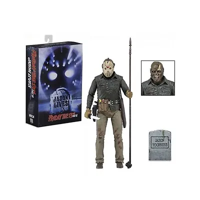 Buy NECA Horror 19cm PVC Action Figure Jason Friday The 13th Part 7 Play Toy Model • 29.82£
