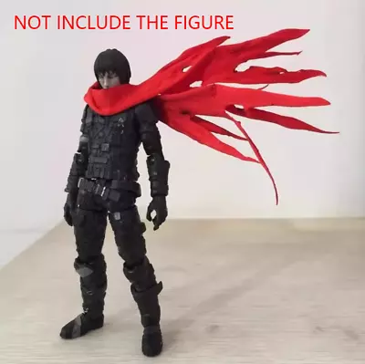 Buy 1/12 Soldier Accessories Red Flame Scarf Model For 6'' Figma Shf Mezco • 10.79£