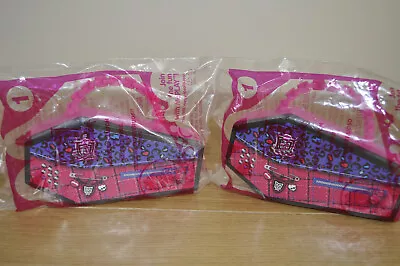Buy Monster High Coffin Purse/clutch/case Mcdonalds Happy Meal Toys X2 -2014 -bnip  • 21.99£