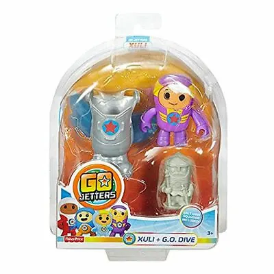 Buy Fisher-Price Go Jetters Click-On Xuli + G.O. Dive Action Figure Toy • 11.99£