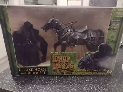 Buy ToyBiz Original Lord Of The Rings Deluxe Horse & Rider Set, Ringwraith And Horse • 25£