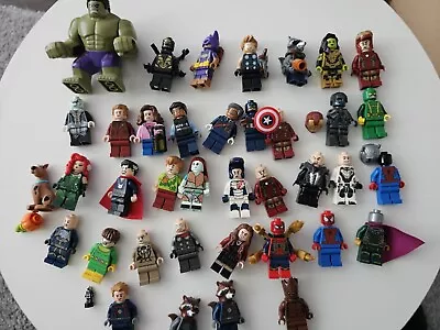 Buy Lego Marvel/ DC /Disneys/ Others  Minifigures Bundle X 38 Mixed  • 40£