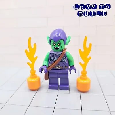 Buy ⭐ LEGO Super Heroes Green Goblin Minifigure Sh813 From Sets 76219 682304 New • 5.99£