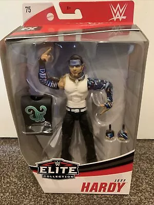 Buy Wwe Jeff Hardy Elite 75 Mattel Action Figure • 30£